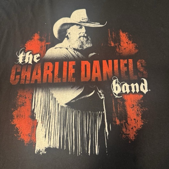 Charlie Daniels Band T Shirt Truckers XL Black - Picture 3 of 7